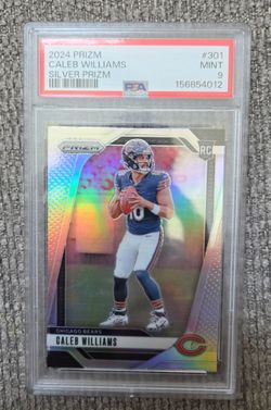 2024 Prizm Caleb Williams Silver Prizm PSA 9