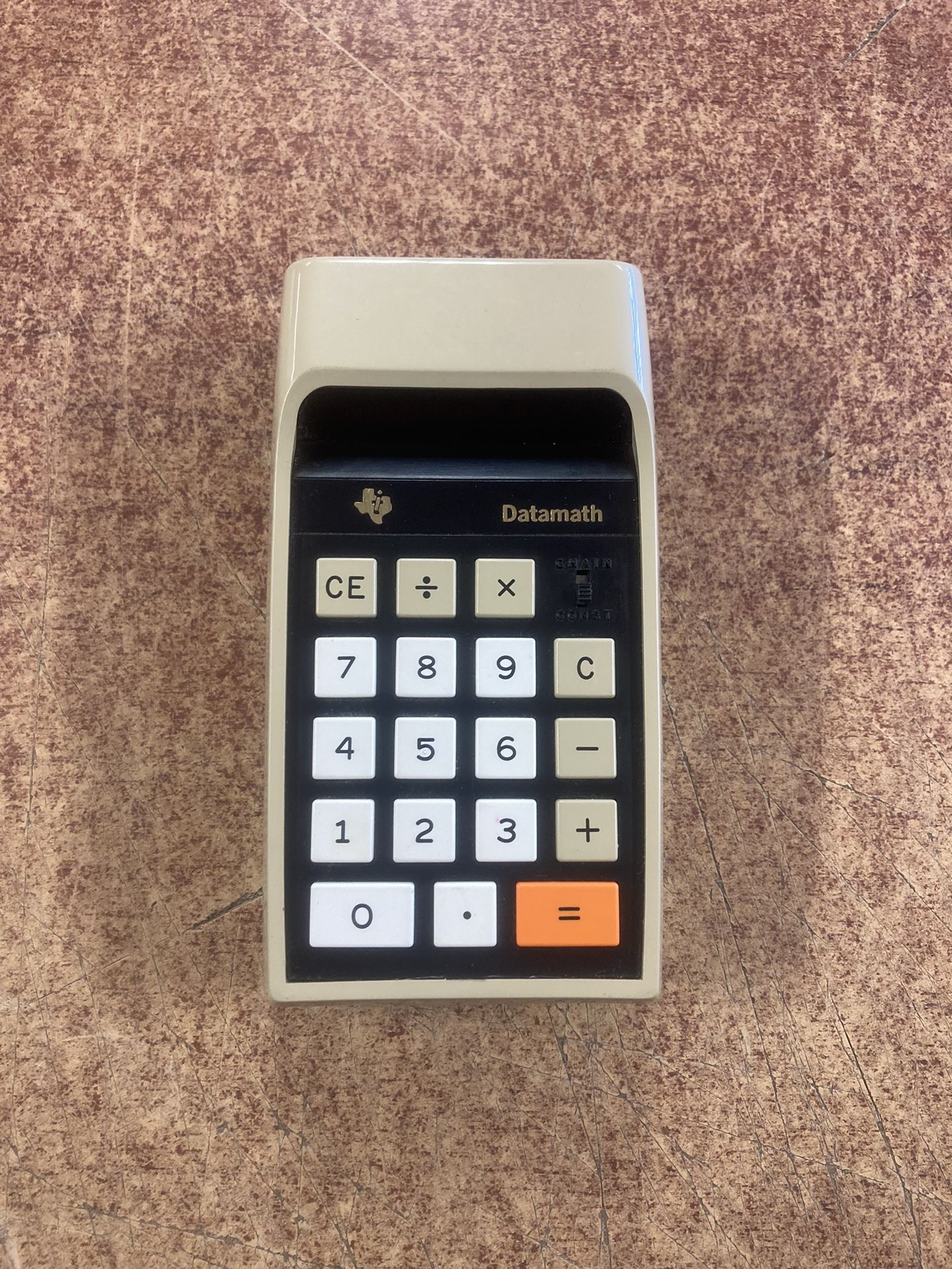 Texas Instruments TI-2500 Electronic Calculator Datamath Version 1 Vintage