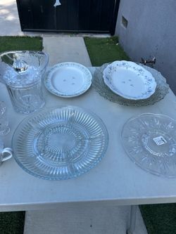Crystal dishes