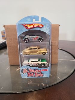 2008 Hot Wheels Holiday Hot Rods Target Exclusive 3 Pack VOLKSWAGON CHEVY RARE