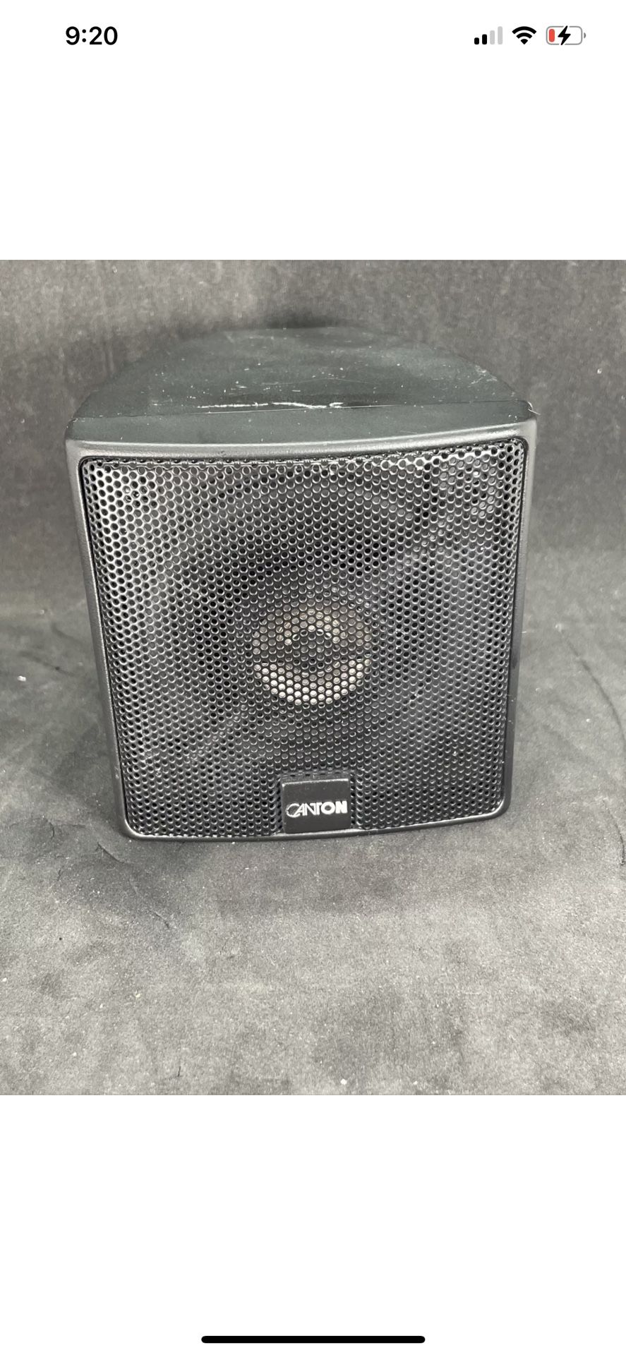 Canton CX Powered 1 Speaker. Left or Right Speaker- Free Shipping