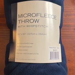 Blanket. Microfleece. New