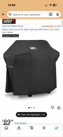 Weber Grill Cover