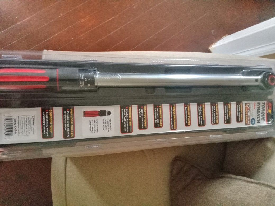 Torque Wrench 250 Lbs