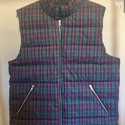 Mens Down Puffer Vest New Size Medium Daniel Cremieux