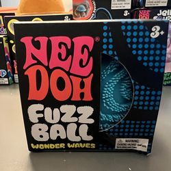 NeeDoh Fuzz Ball Blue