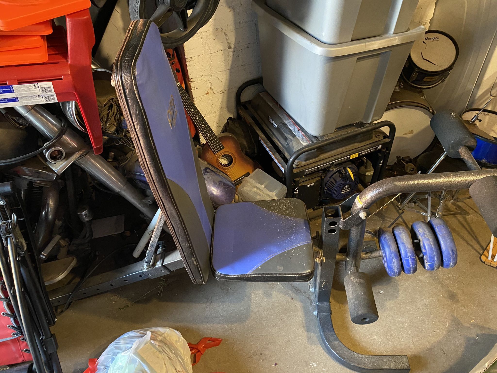 Reclining Weight Bench Multi Position