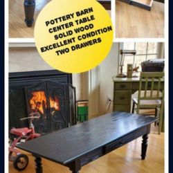 Pottery Barn Center Table Excellent Condition 