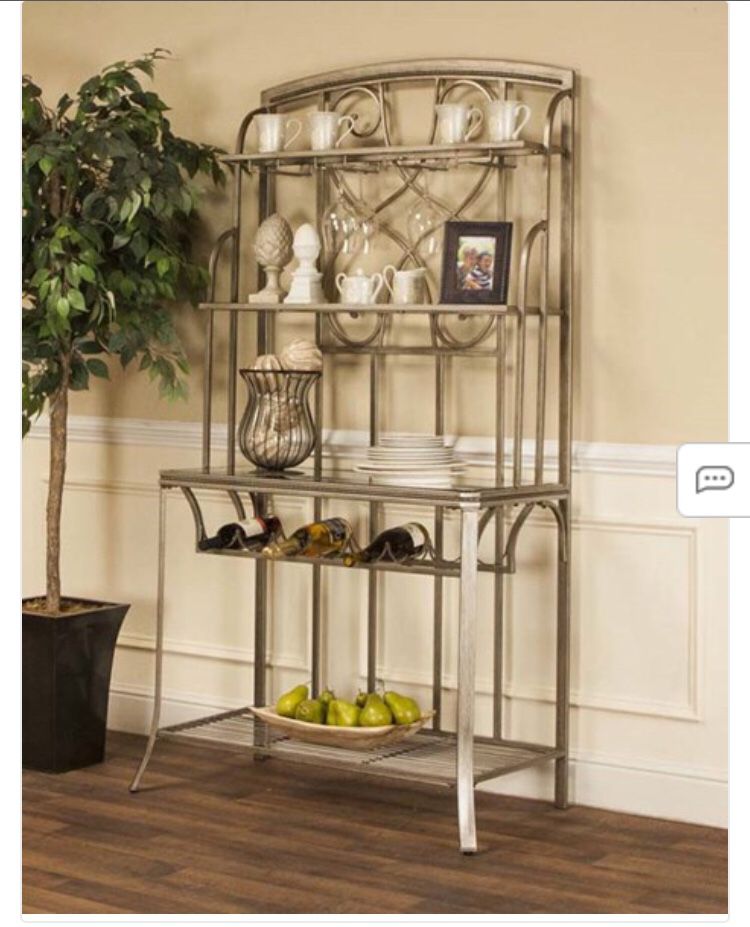 Baker Rack And Matching Chair 