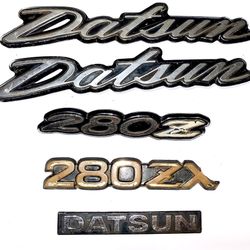 Vintage Datsun Emblems