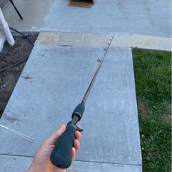 Vintage Eagle Claw Blue Diamond Medium Heavy Bait casting Rod