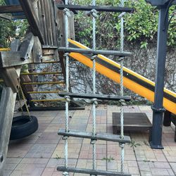 Free Climbing Frame With Slide