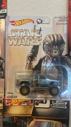 Hot Wheels Star Wars Zuckuss Chevy Silverado Off Road