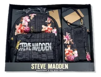 New Steve Madden Backpack 2-Piece Gift Set