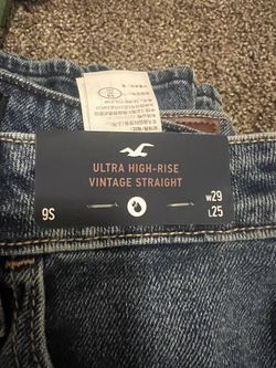 Size 9 top hollister jeans