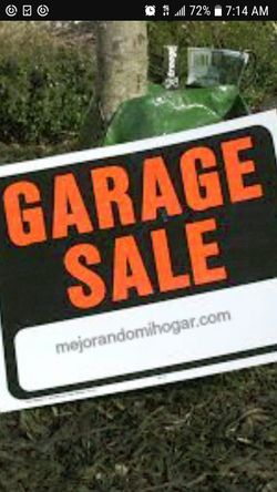 GARAGE sale SATURDAY calle Laurel en colton