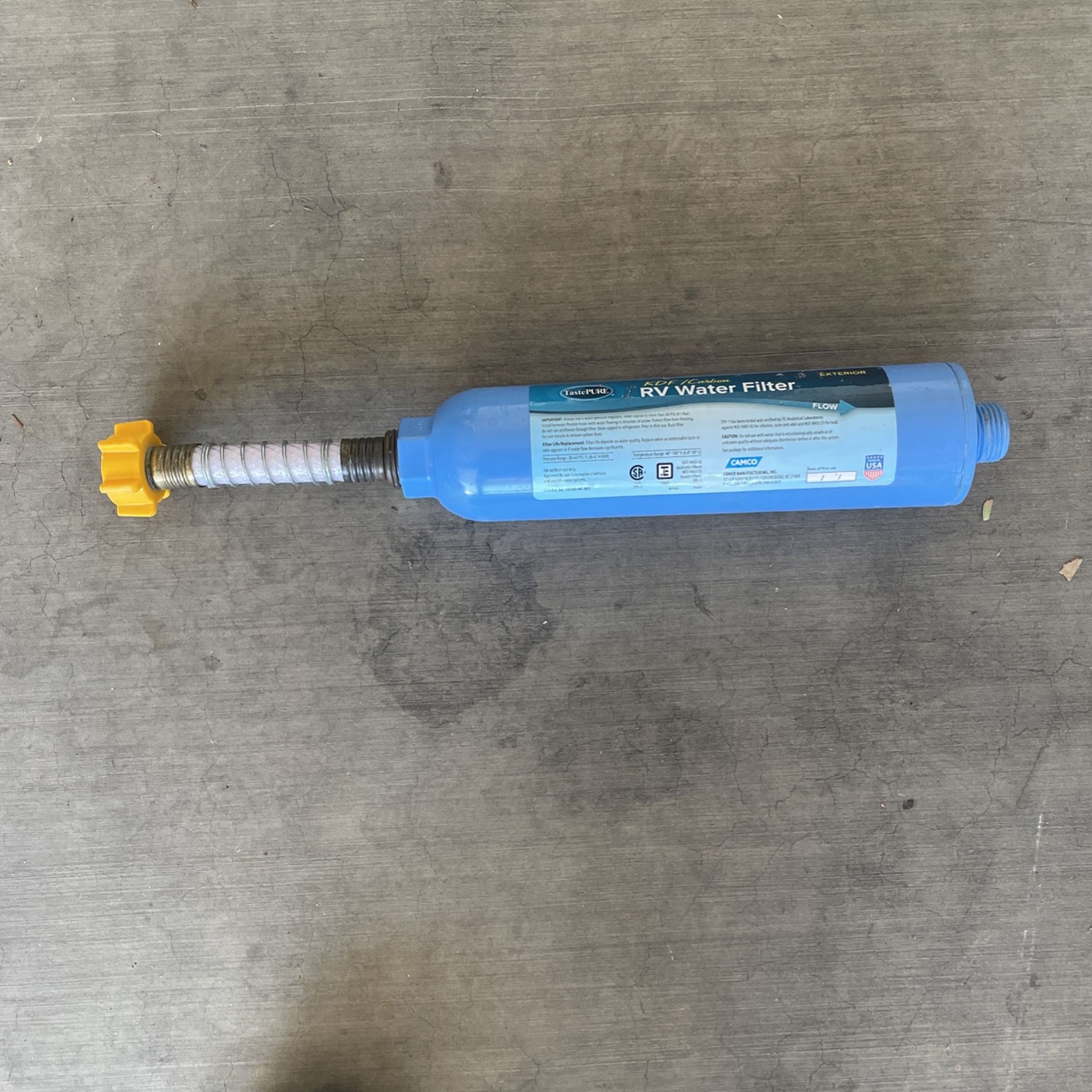 RV Water Filter