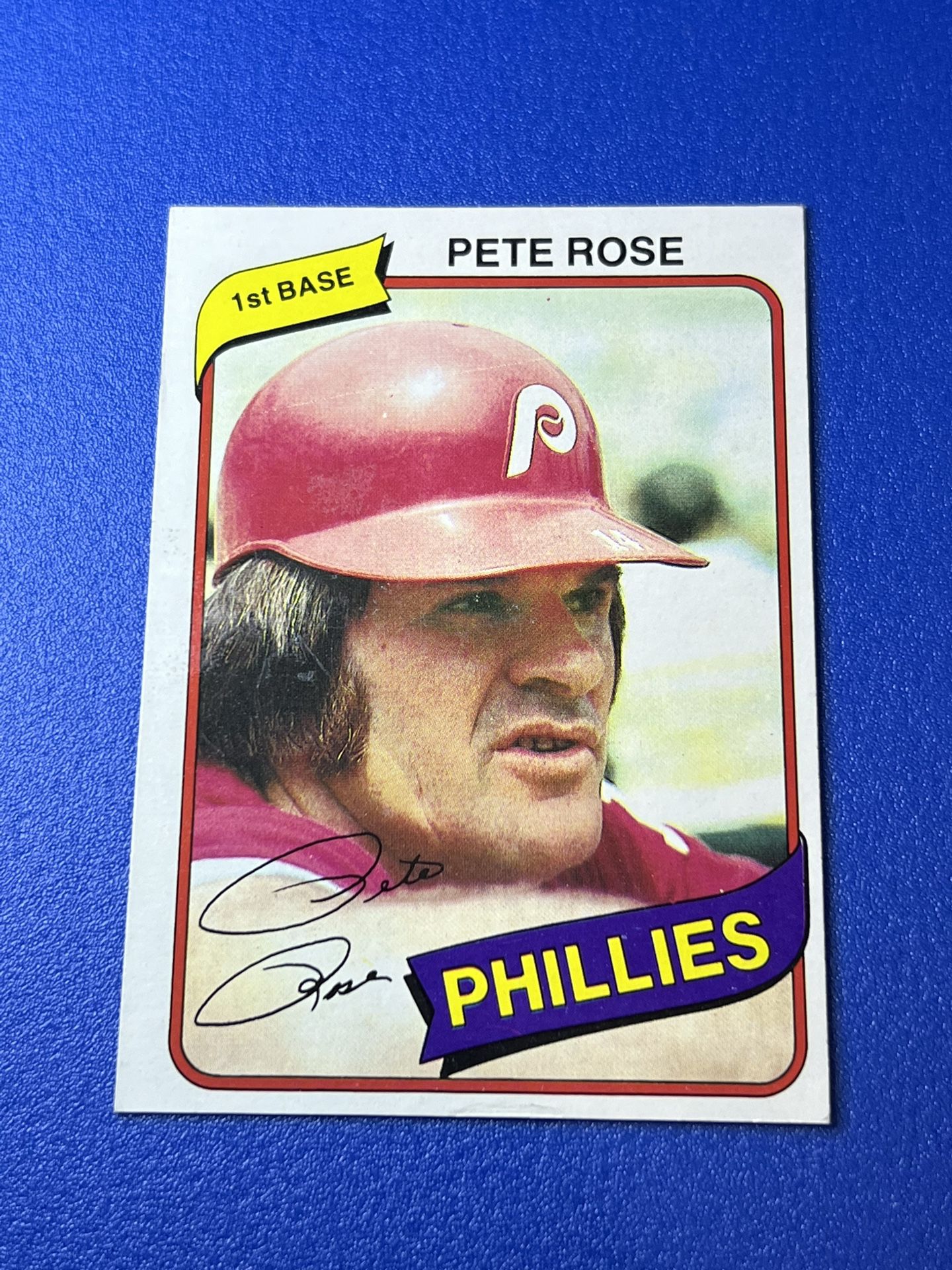 1980 TOPPS #540 PETE ROSE PHILLIES 
