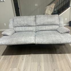 2 Piece Gray Living Room Set