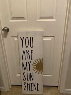 You are my Sunshine wall art