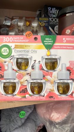 Air wick Essential oils vanilla & pink papaya