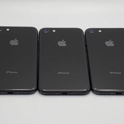 (3) iPhone 8 64GB Unlocked $100 EACH!