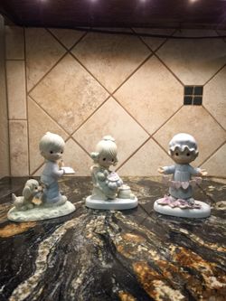 Precious Moments, $25 for set or $9ea.