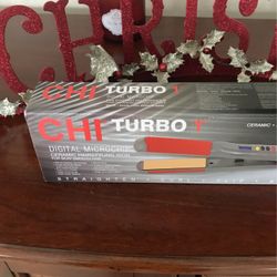 New Chi Turbo 1” Digital Microchip Hair Iron