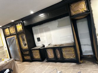 Kitchen cabinets painting