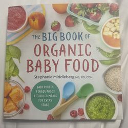 Organic baby food book