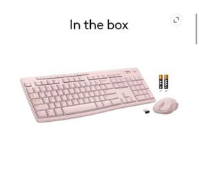 Logitech Wireless Keyboard and Mouse