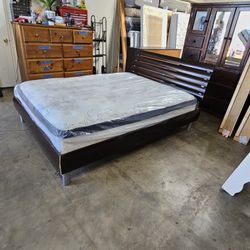 Queen Bed And Mattress