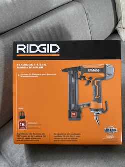 Ridgid Finish Stapler