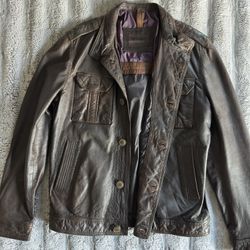 Men’s Leather Jacket.