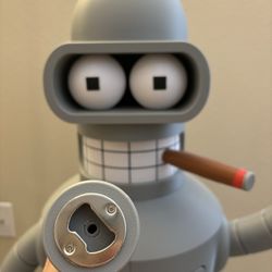 Life-sized Bender Statue (also a bottle opener)