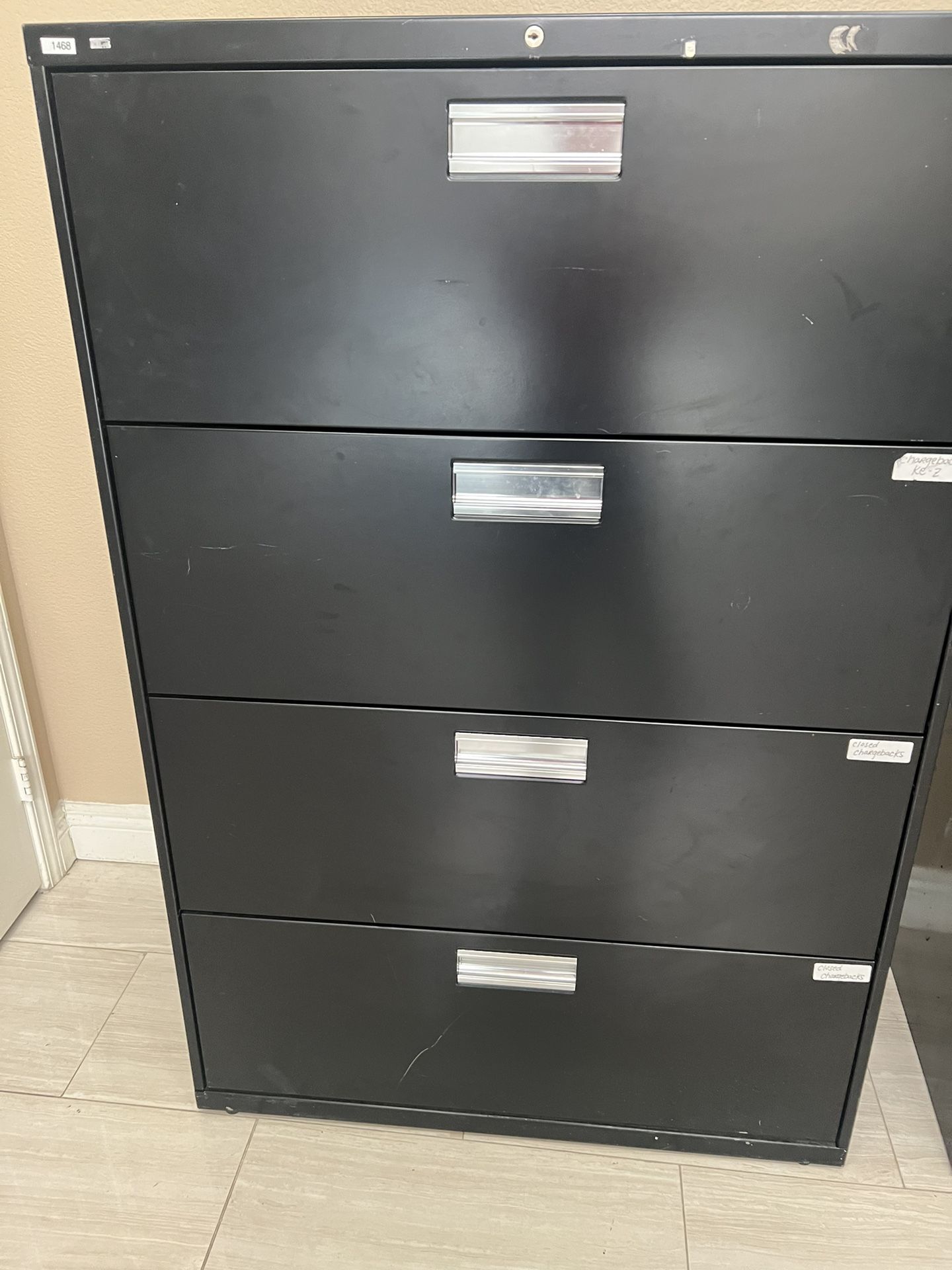 metal file cabinet