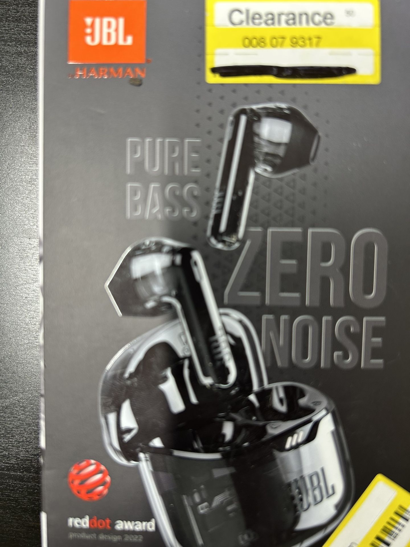 JBL Tune Flex True Wireless Bluetooth Noise Cancelling Earbuds - Ghost Black