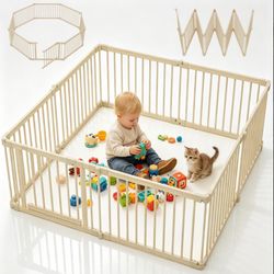 64in x 64in  Foldable Baby Playpen