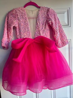 Pink girl dress