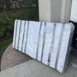 Single Bed Box Spring Bed Frame And Free Matress 