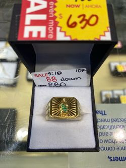 San Judas Ring size 10 10k