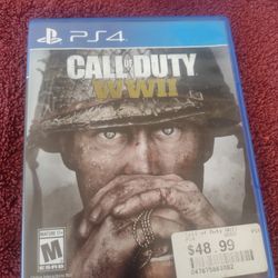 Call of Duty WWII For Playstation 4
