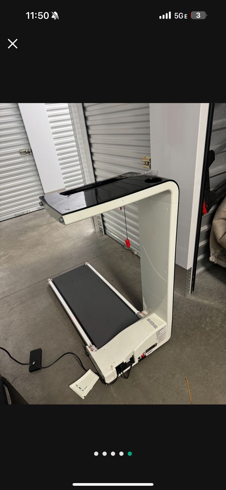 BodyCraft SpaceWalker Treadmill – Compact, Quiet, Folds Up – $275 OBO