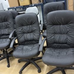 Whole sale Black Office Chairs, MAKE OFFERS! 