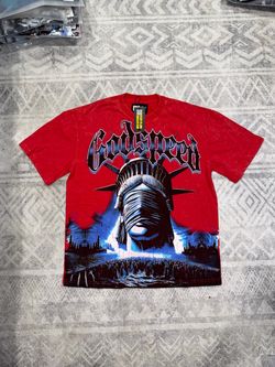 Godspeed red t-shirt Size XL
