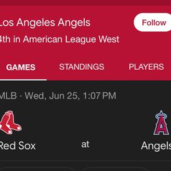 ANGELS vs RED SOX TICKETS 