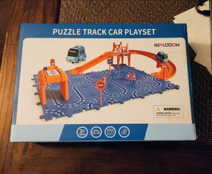 Puzzle Race Car Track Set