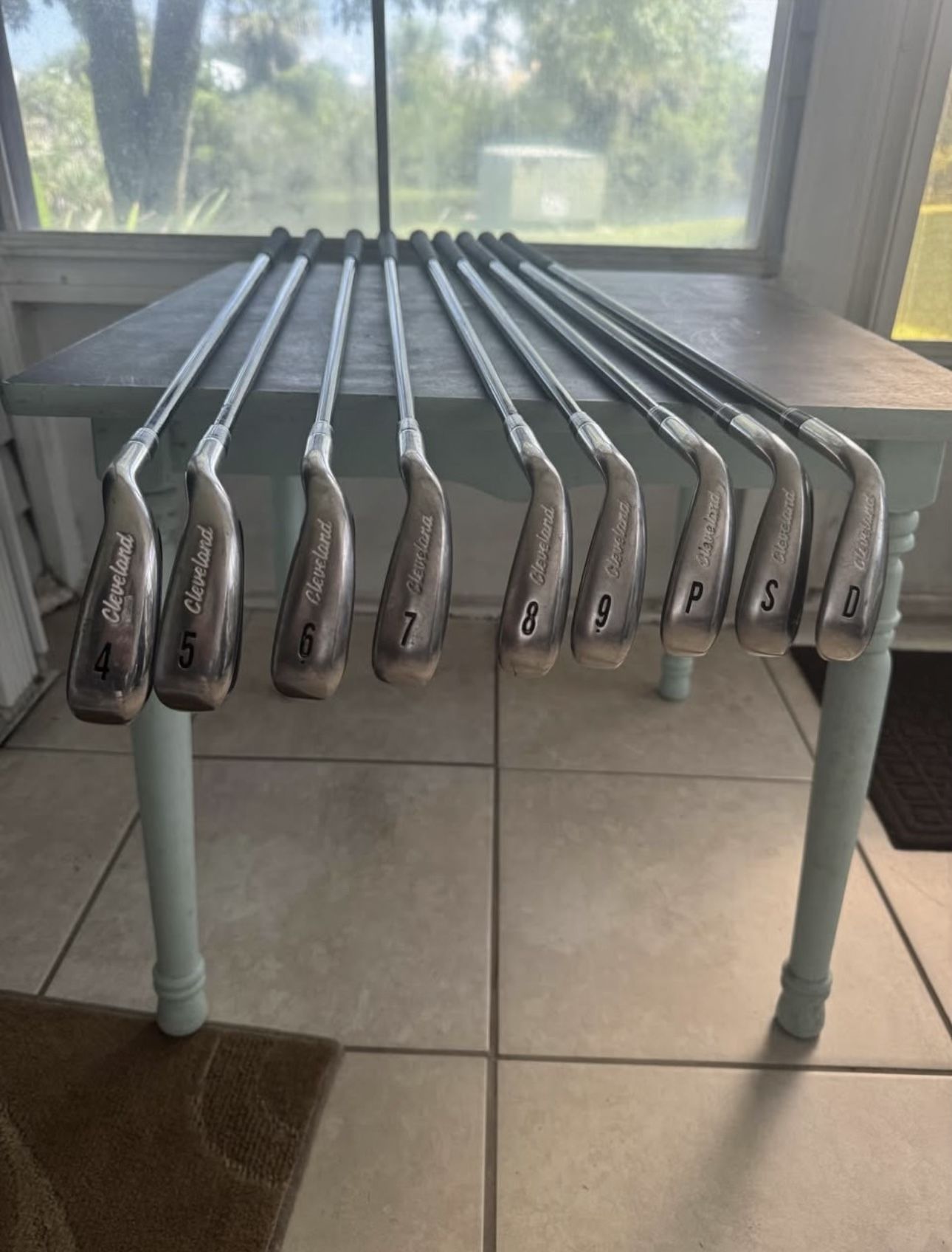 Cleveland Launcher COMPLETE Irons Set 4 through Wedges. GREAT CONDITION