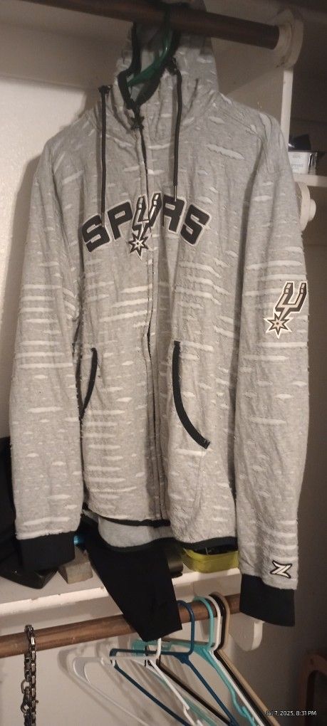 Spurs Zip up Hoodie