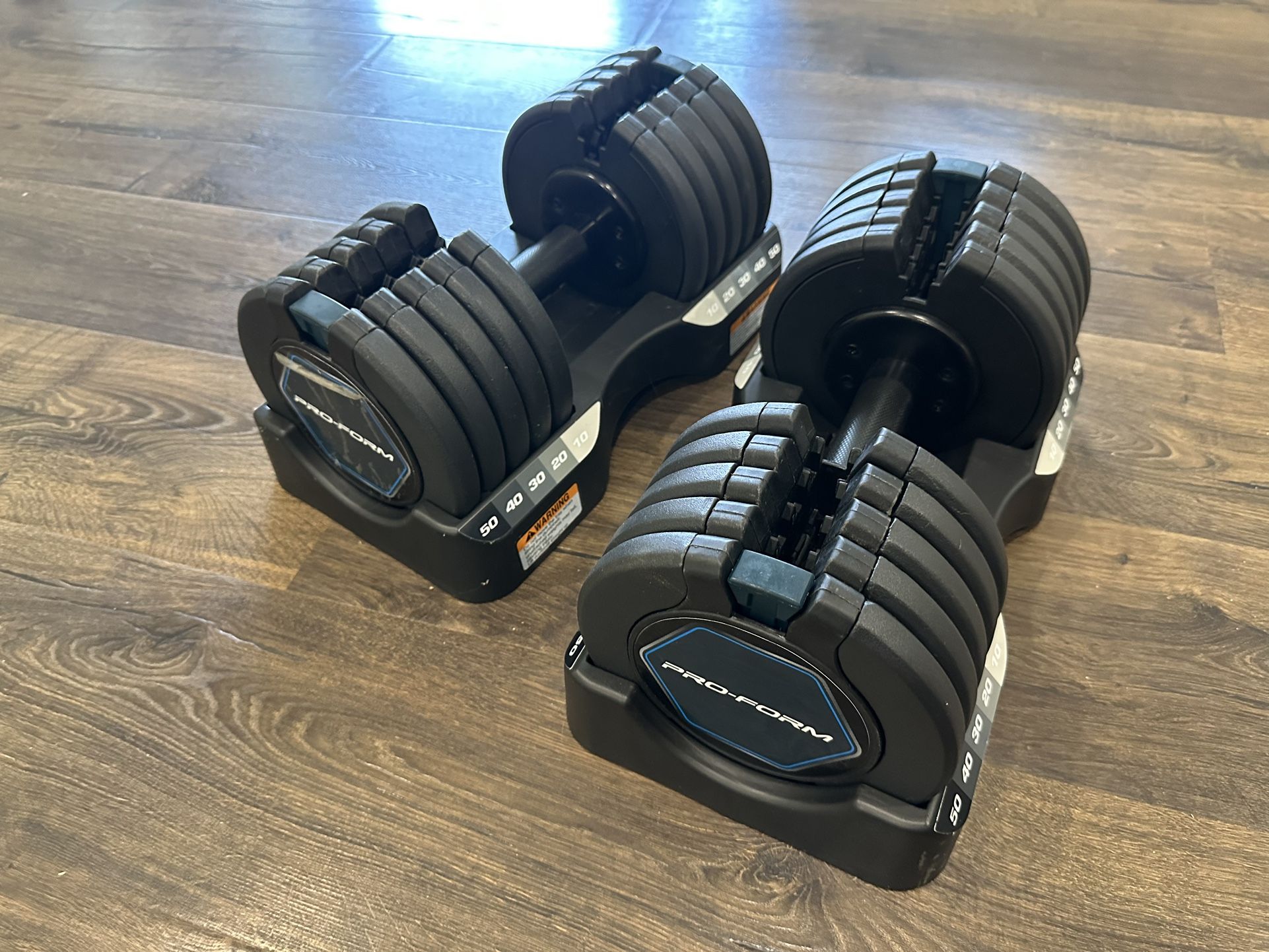 Adjustable Dumbbells